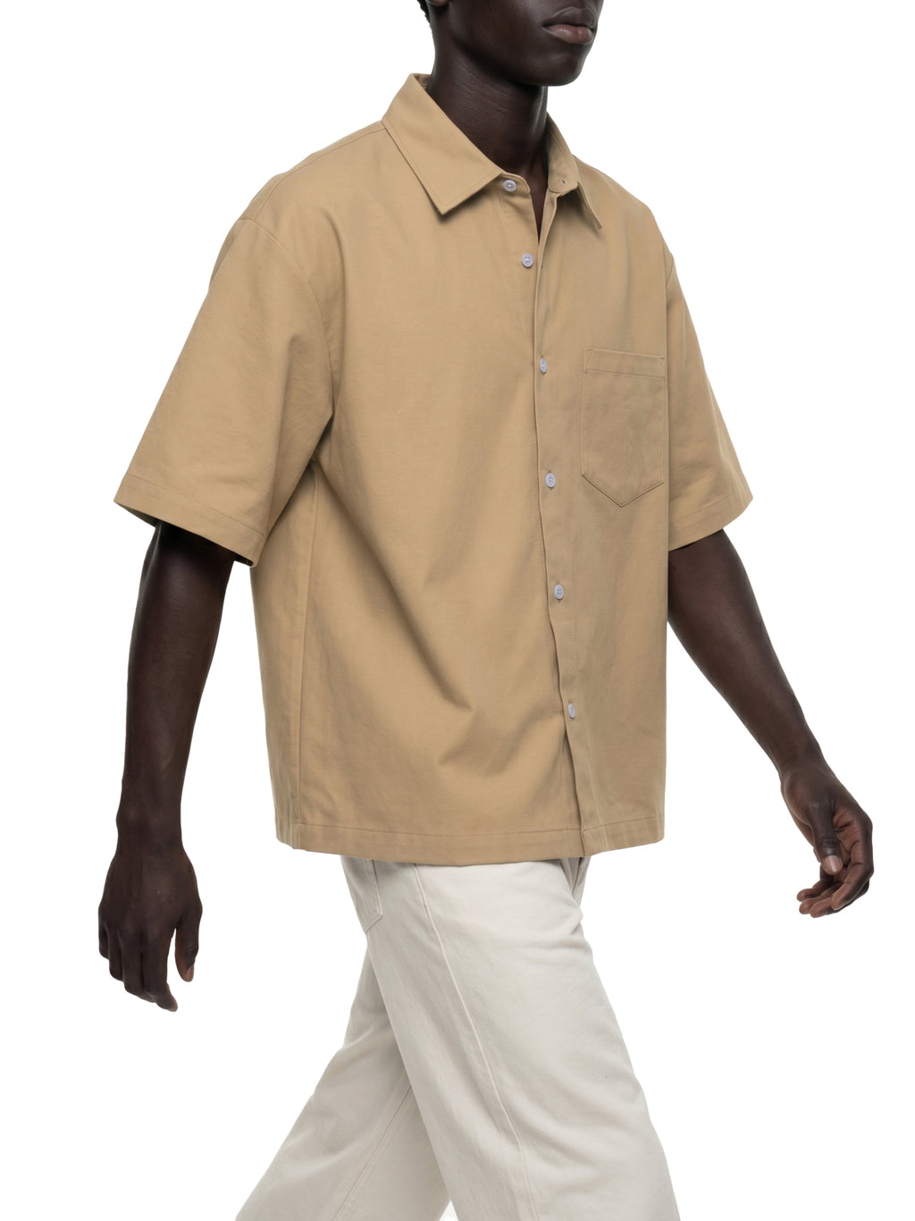 Boxy Heavyweight Short Sleeve Shirt - *Signature*