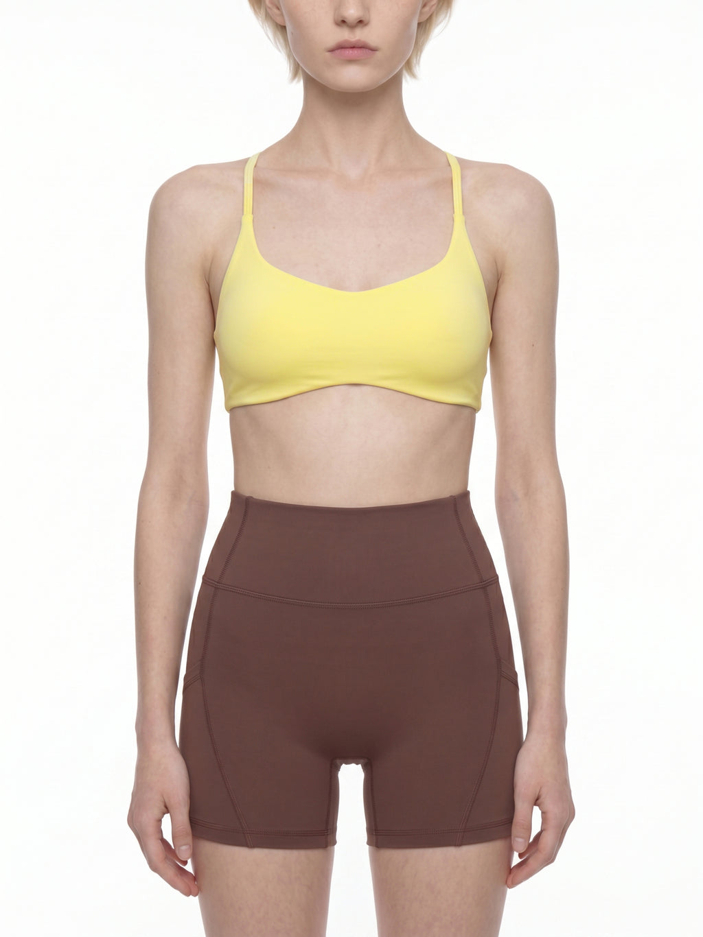 Women's Cropped Sports Bra - *Signature*
