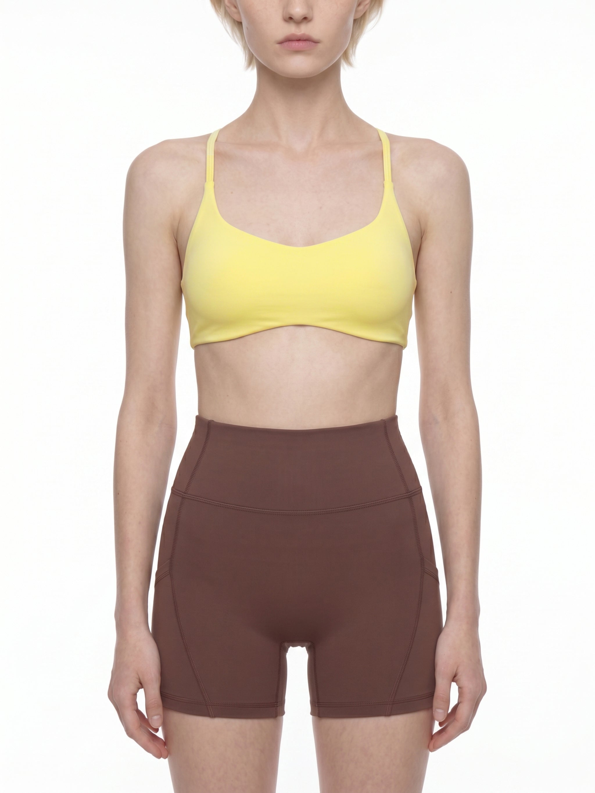 Women's Cropped Sports Bra - *Signature*